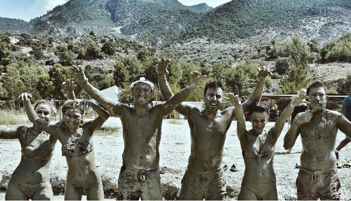 Mud Bath in Bali
